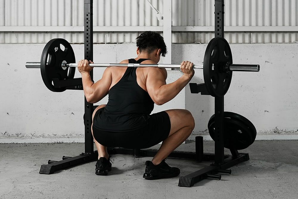 オリンピックバーベルセット 100kg バーベルプレート ＆ バーベル