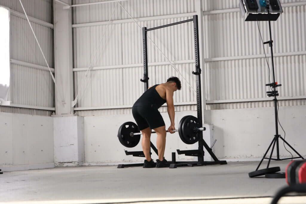 ランドマイン Tバーロウ Tバー 28mm 50mm バーベル 360度回転 プレート