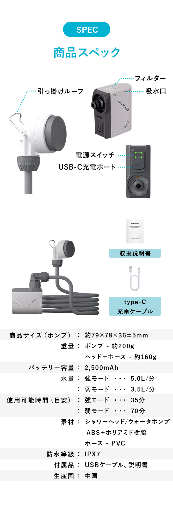 スペック