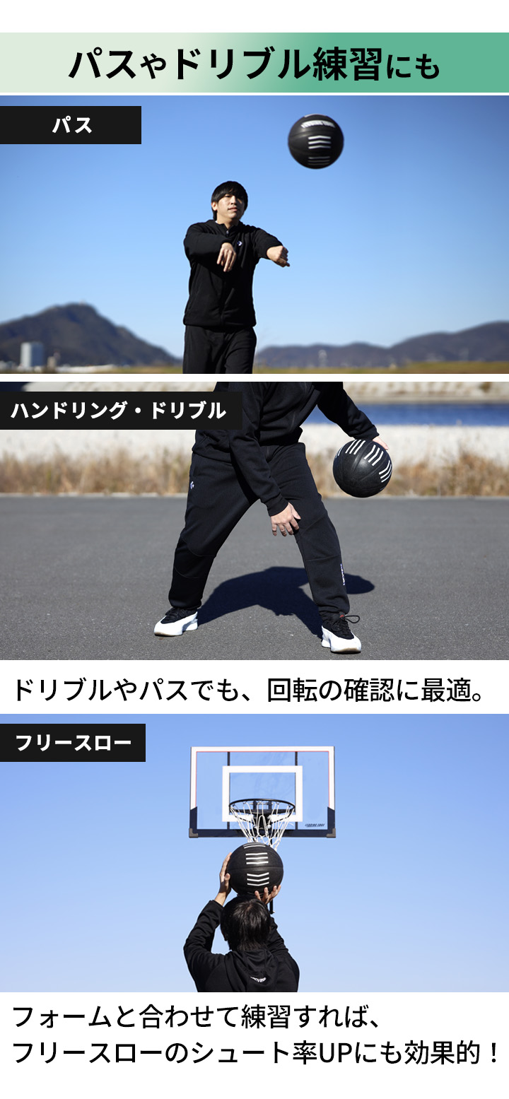 シュート練習 バスケットボール