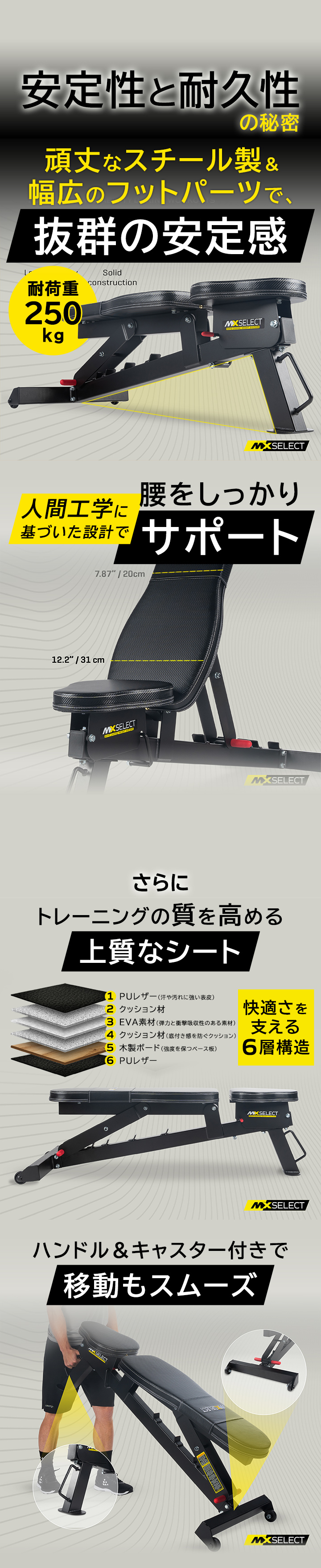 MXセレクト ベンチ