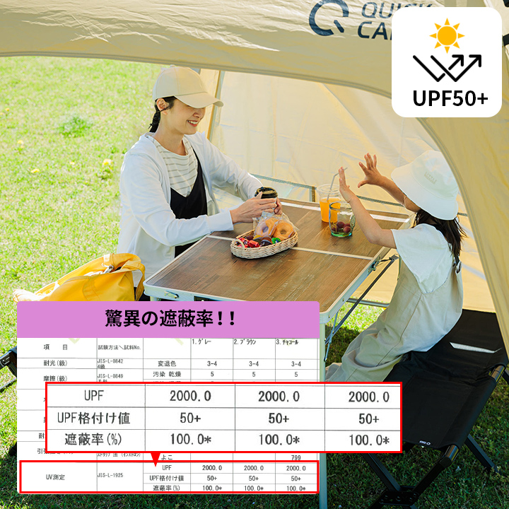 QUICKCAMP クイックキャンプ ワンタッチタープ