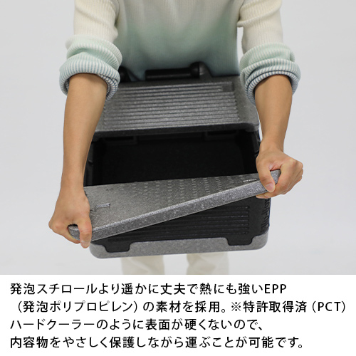 プレミアム 折りたたみ クーラーボックス 25L シルバー FB-premium SV