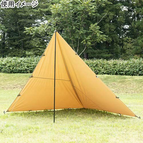 BUNDOK バンドック スクエアタープ TC カーキ BUNDOK バンドック スクエアタープ TC カーキ
