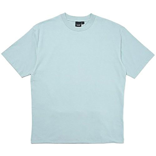 ソリッド Tシャツ メンズ レディース 半袖Tシャツ L.ブルー TAION-TS01-1