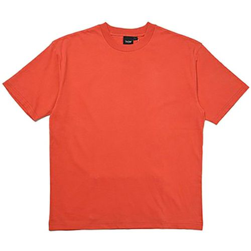 ソリッド Tシャツ メンズ レディース 半袖Tシャツ O.レッド TAION-TS01-1