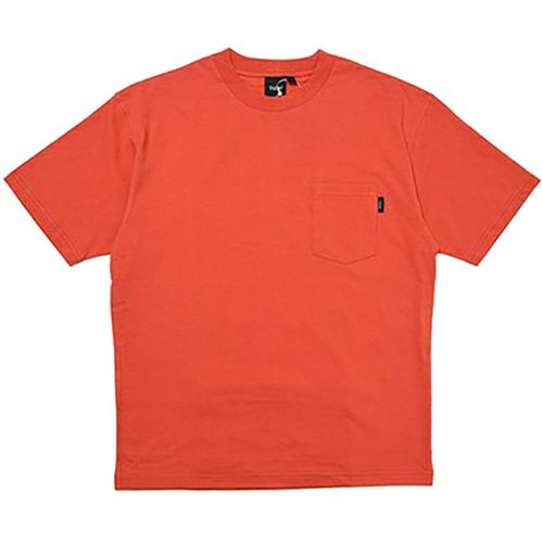 ポケット Tシャツ メンズ レディース 半袖Tシャツ O.レッド TAION-TSPK01-1