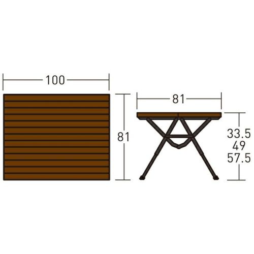 3ハイ＆ローテーブル ロングII 3 High＆Low Table Long II 1996