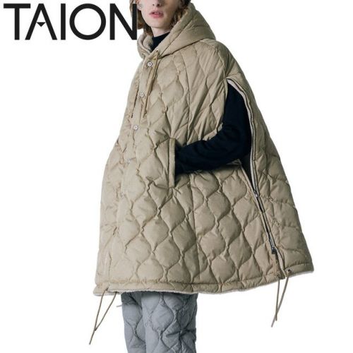 ミリタリー ダウンケープ メンズ レディース ジャケット