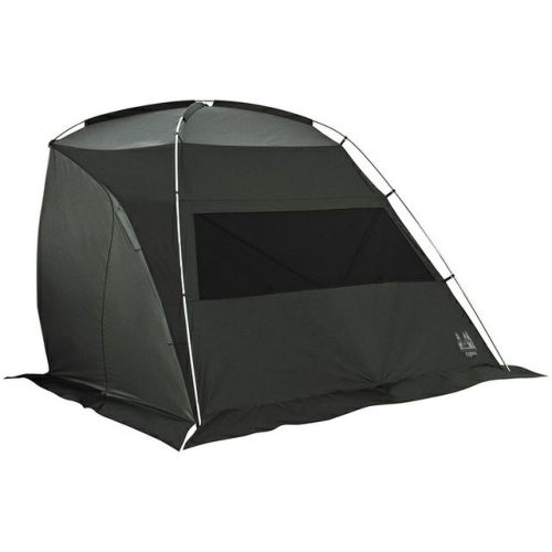 ☆難燃エプロン プレゼント！☆ Canadian East×ogawa BLACK LABEL カーサイドシェルター Car Side Shelter  タープ ブラック CETO1027
