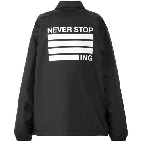 ネバーストップ アイエヌジー ザ コーチジャケット NEVER STOP