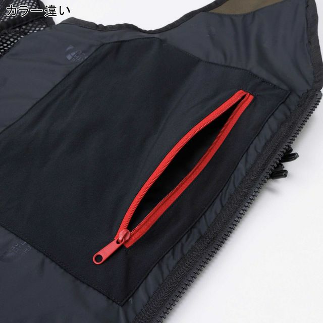 新品未使用】ノースフェイスギアメッシュベストRED