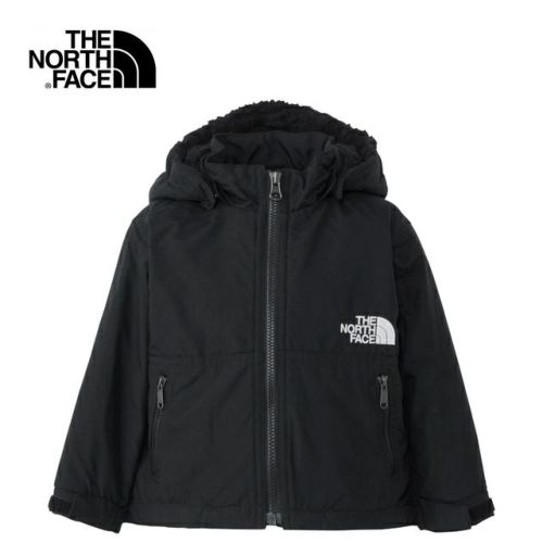 コンパクトノマドジャケット B Compact Nomad Jacket ベビー ジャンパー ブラック NPB72257 K  アウトドア・キャンプ専門店 YOCABITO ONLINESTORE