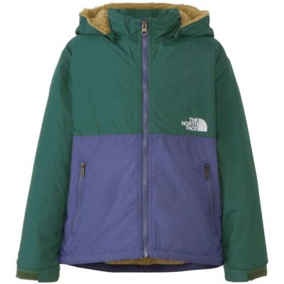 コンパクトノマドジャケット Compact Nomad Jacket キッズ ディープグリーン×ケイブブルー NPJ72257 AC |  アウトドア・キャンプ専門店 YOCABITO ONLINESTORE