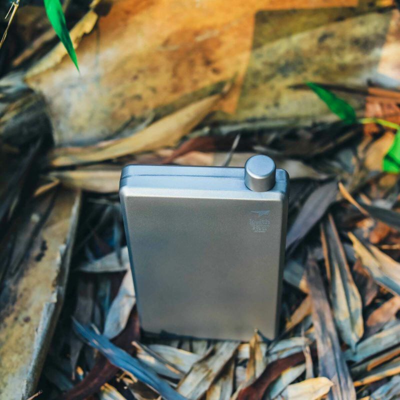 純チタン角型スキットル 200ml Ti9307 の商品詳細 | スポーツ