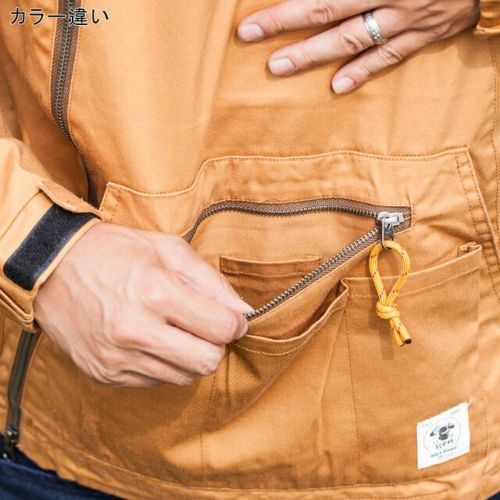 ヒアソビ キャンパー ジャケット HIASOBI CAMPER JACKET メンズ インディゴ GO201QZ | アウトドア・キャンプ専門店  YOCABITO ONLINESTORE