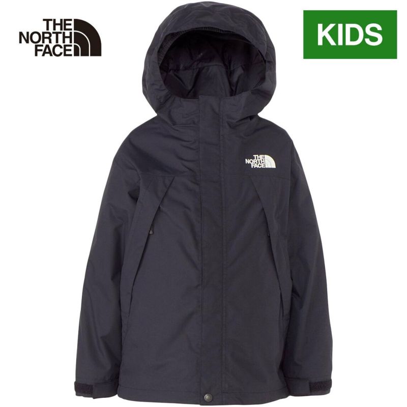 スクープジャケット Scoop Jacket キッズ ブラック NPJ62410 K