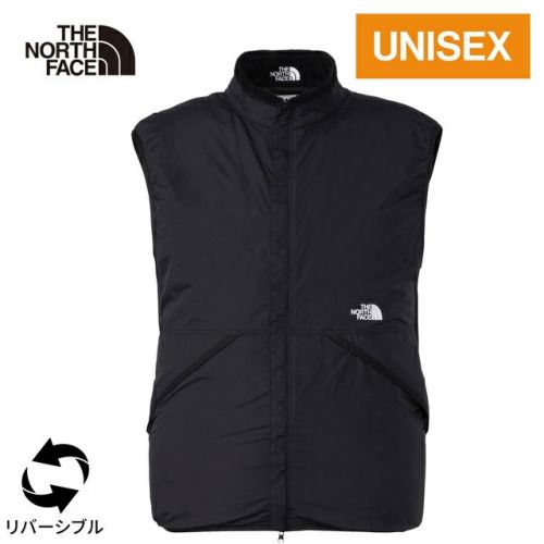 フリーランリバーシブルベスト Free Run Reversible Vest メンズ レディース ランニングウェア ジャケット ブラック  NL72490 K | アウトドア・キャンプ専門店 YOCABITO ONLINESTORE