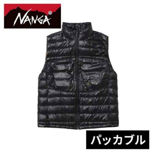NANGA ナンガ アルティライト ダウンベストパッカブル ブラック