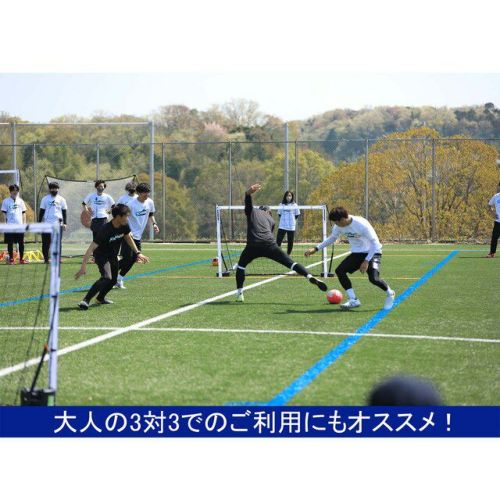 キックスター ポータブル サッカーゴール 1.8m×1.2m(6X4ft) 組立式 練習器具 キッズ QP-6KSR | アウトドア・キャンプ専門店  YOCABITO ONLINESTORE