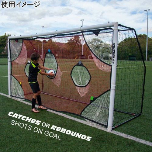 ターゲットネット 3.6m×1.8m（12×6ft） サッカーゴール用 練習器具 QP-TGT(12×6) | アウトドア・キャンプ専門店  YOCABITO ONLINESTORE