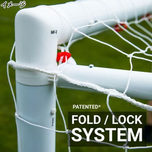 Q-FOLD MATCH 6x4 折りたたみサッカーゴール Q-FOLD MATCH サッカーゴール 1.8m×1.2m（6×4ft） 折り畳み式