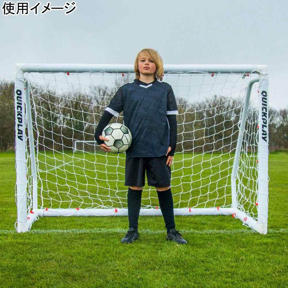 Q-FOLD MATCH サッカーゴール 1.8m×1.2m（6×4ft） 2台セット 折り畳み