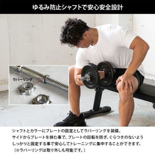 ダンベル2 ダンベルシャフト ロング 42cm シルバー LE-DS42 SV | クイック