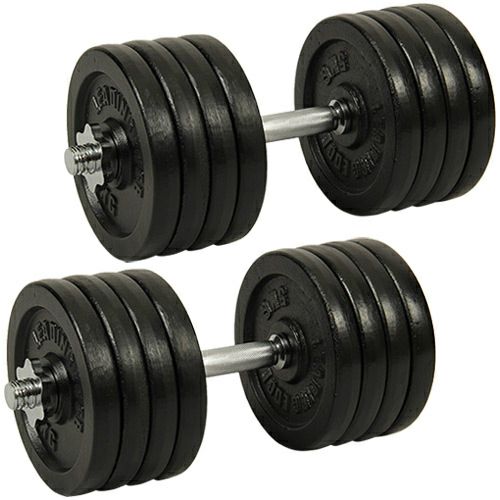 アイアンダンベル 片手40kg×2個 LE-IDB40 計80kgセット の商品詳細