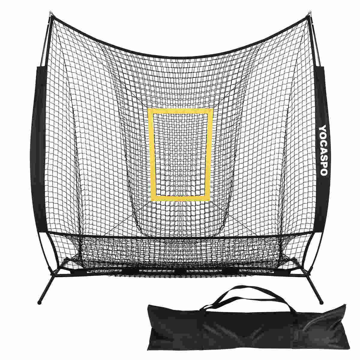 バッティング練習用 大型野球ネット 2.1×2.1M 野球練習ネット 部活