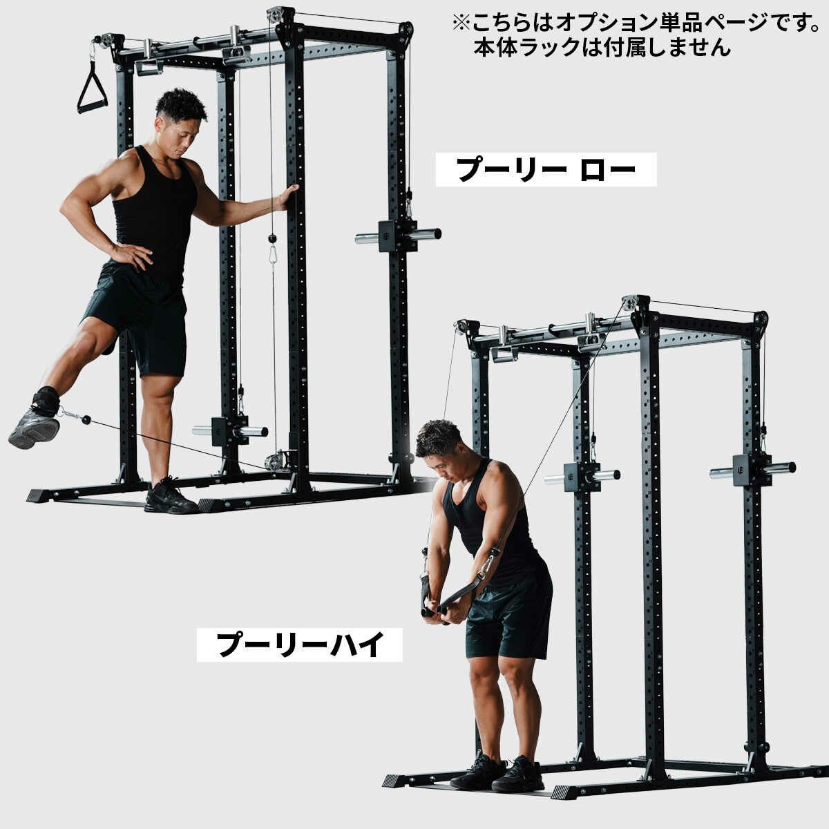 プーリーケーブルマシンオプション LE-CRPU 2個セット | スポーツ