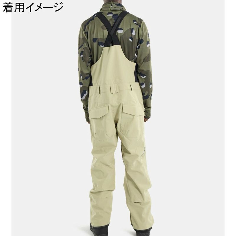 メンズ リザーブ 2L ビブパンツ スノーボードウェア マッシュルーム