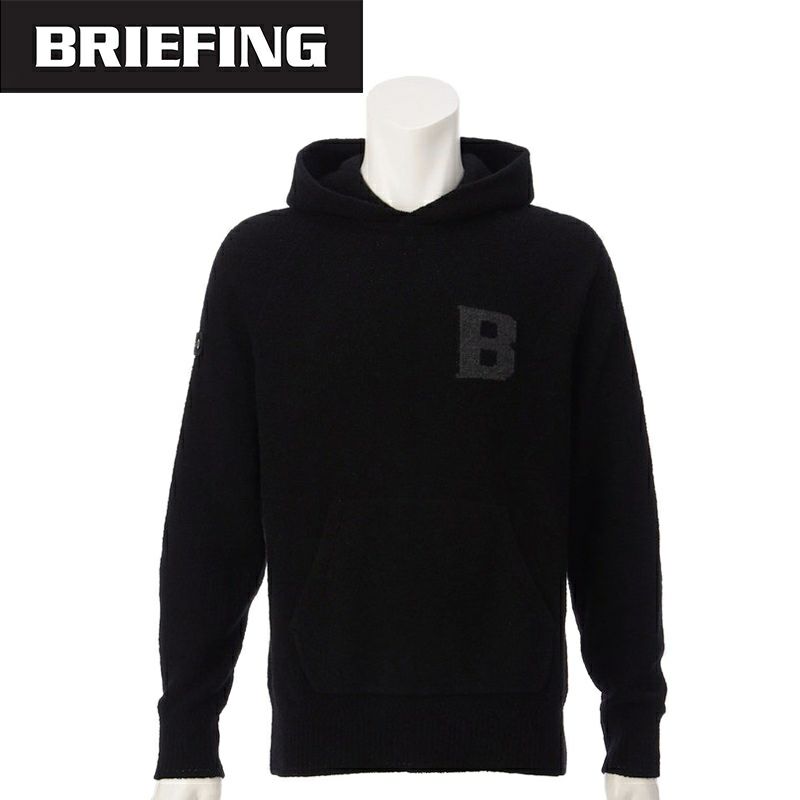 ホリデー B ロゴ ニット フーディー HOL MEN'S B LOGO KNIT HOODIE