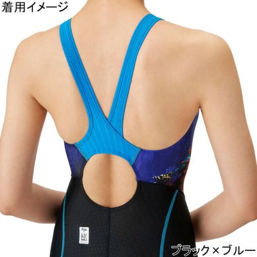 レーシング ワンピーススパッツ オープンバック ハーフレッグ