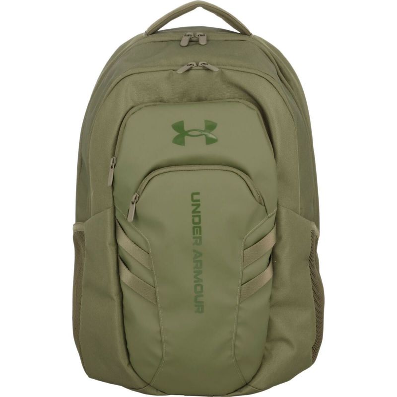 UNDER ARMOUR （アンダーアーマー） フィットネス・トレーニング バッグ UA HUSTLE 6.0 PRO BACKPACK UAハッスル6.0 プロ バックパック 【マリングリーン/マリングリーン】 1384671 390 バックパック バックパック メンズ・レディース 男性用・女性用 緑 25SS {SK} ハッスル6.0 プロ バックパック UA HUSTLE 6.0 PRO BACKPACK メンズ