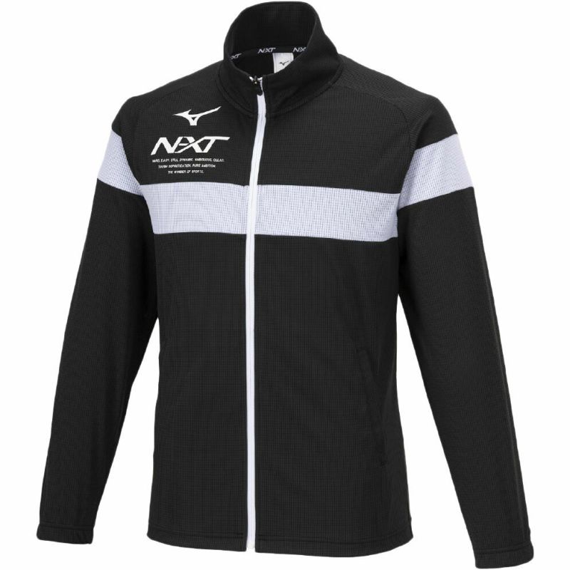 ミズノ(MIZUNO) N-XT ドライエアロフロージャケット 高通気 32JCA780 ブラック Sサイズ N-XT ドライエアロフロージャケット メンズ レディース ブラック