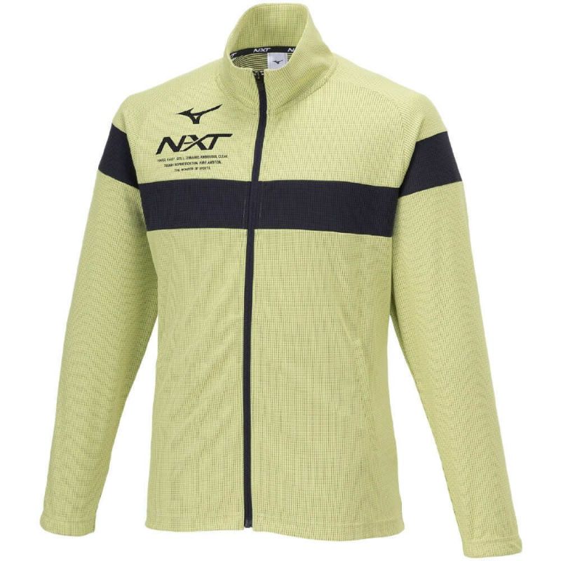 ミズノ(MIZUNO) N-XT ドライエアロフロージャケット 高通気 32JCA780 ルミナリーグリーン Sサイズ N-XT ドライエアロフロージャケット メンズ レディース ルミナリー