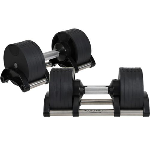 可変式ダンベル 20kg 4kg刻み アジャスタブルダンベル NUOBELL