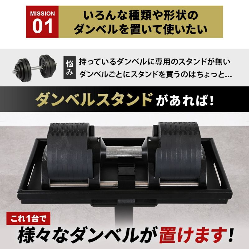 ダンベルスタンド DUMBBELL STAND ブラック LE-DBS BLACK | スポーツ