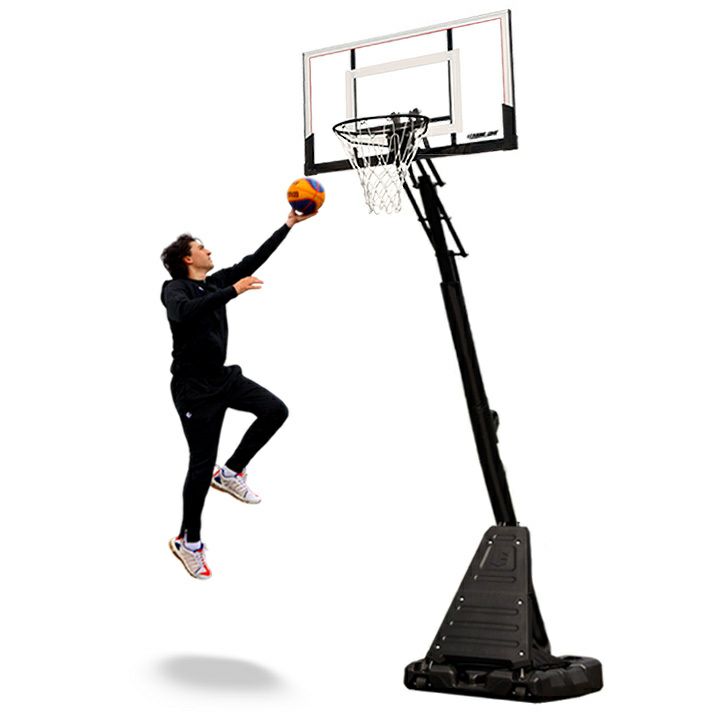 バスケットゴール PG ホワイト×ブラック LES-BS305PG | スポーツ