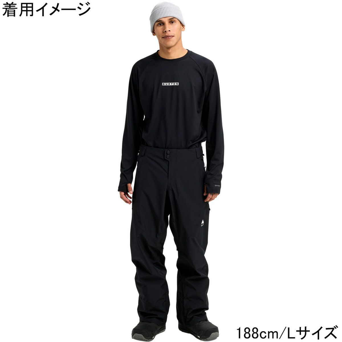 リザーブ GORE-TEX 2L パンツ M GORE RSRV PT メンズ トゥルーブラック