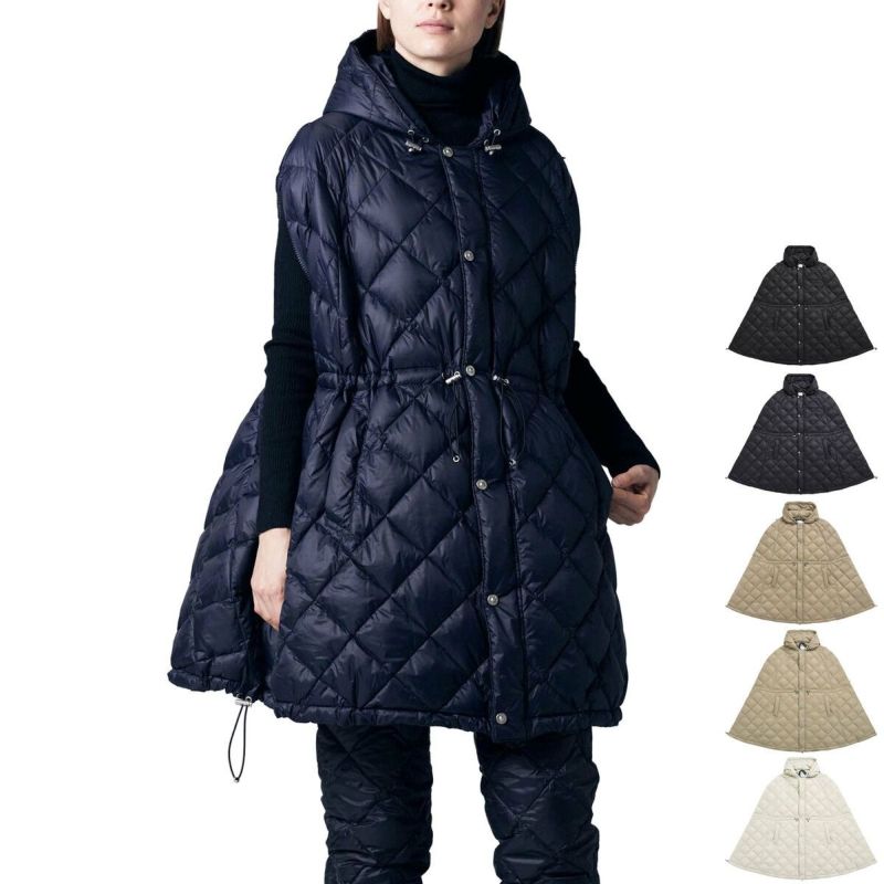 YUI新品タグ付　TAION 【洗える】シティ　ダウンケープ　今季完売品 シティ ダウンケープ メンズ レディース ウェア TAION-CPCI | スポーツ