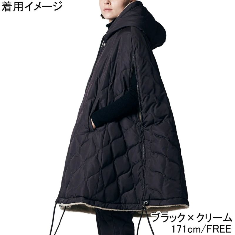 ミリタリー ダウンケープ メンズ レディース ウェア TAION-CPML-1 の