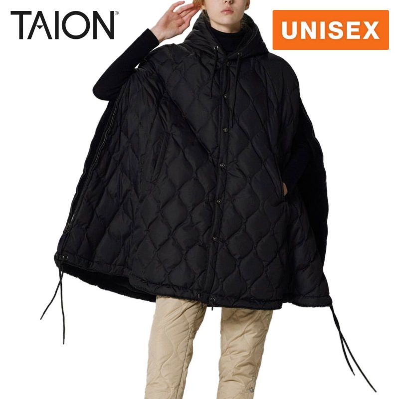 TAION（タイオン） ミリタリー ダウンケープ TAION-CPML-1 新品 楽天市場】【公式】TAION (タイオン) ミリタリー ダウンケープ ユニ