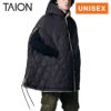 ミリタリー ダウンケープ メンズ レディース ウェア TAION-CPML-1 の