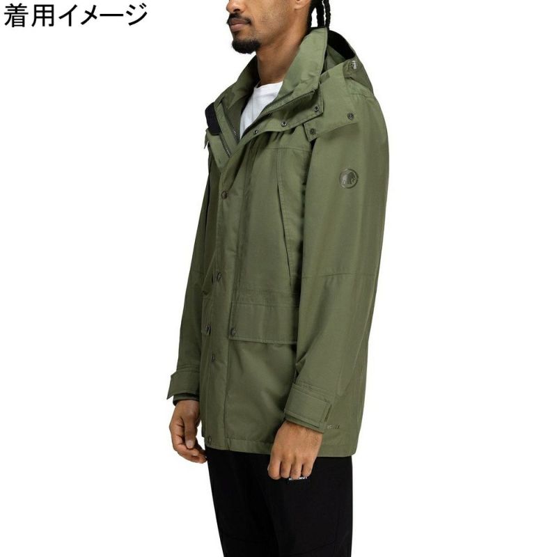 オベリスク ゴアテックス ジップイン HS コート アジアンフィット