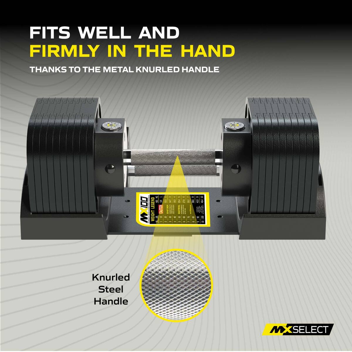 MX EVO ダンベルセット 可変式ダンベル スチールハンドル 2点セット